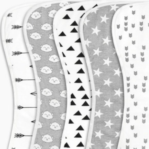 🌿KeaBabies Organic Burp Cloths for Babies - 14 Piece Bundle🌿 - Picture 2 of 3